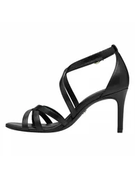 Sandals with Heel and Square Toe - 3