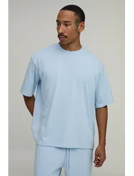 Heavyweight Oversized T-Shirt - light blue
