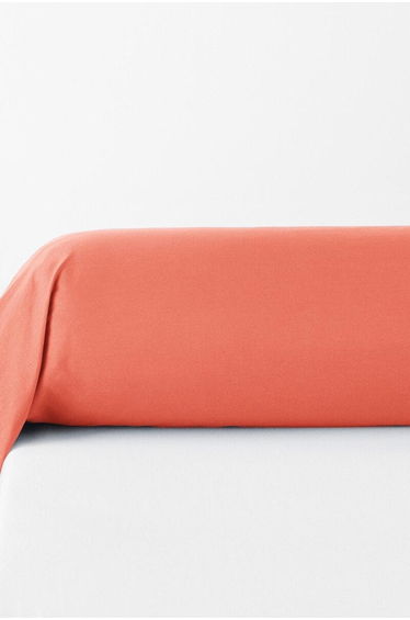 Scenario Plain 100% Washed Cotton Bolster Cover