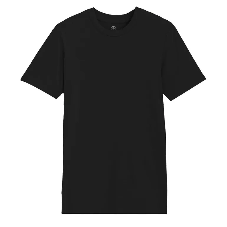 Organic Cotton T-Shirt with Crew Neck and Short Sleeves - 4