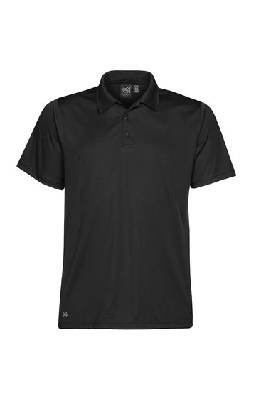 Stormtech Mens Eclipse H2X-Dry Pique Polo - Black