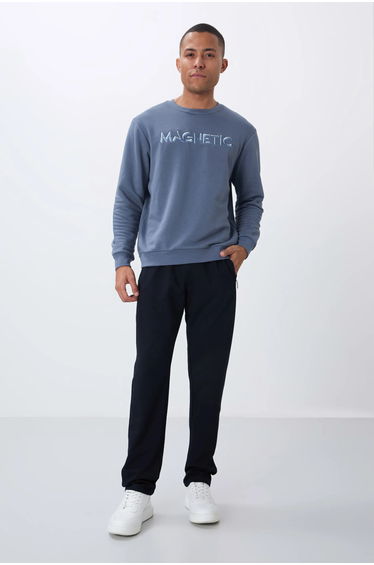 TOMMY Men's Printed Crew Neck Sweatshirt