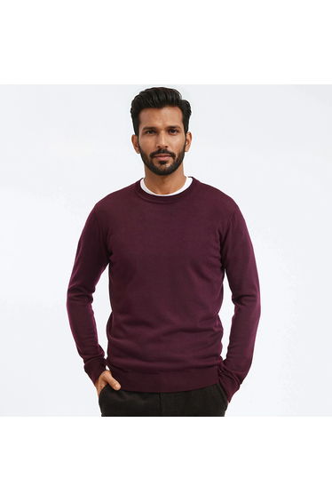 Merino Wool Jumper/Sweater Signature BASTIEN