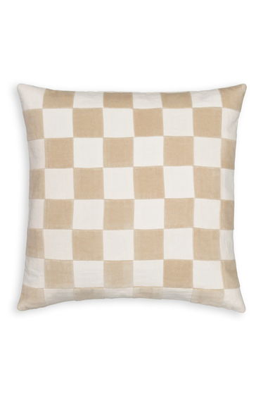 LysmÃ©e 40 x 40cm Checkerboard 100% Cotton Cushion Cover