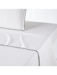 Léone Washed Linen Flat Sheet