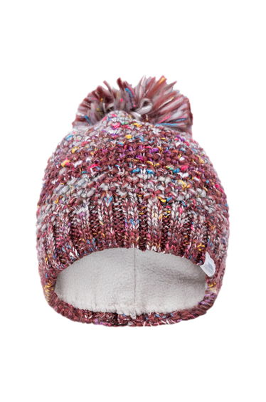 Trespass Womens/Ladies Zabella Knitted Beanie - Dark Cherry