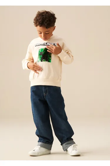 Minecraft Sequin Sweatshirt