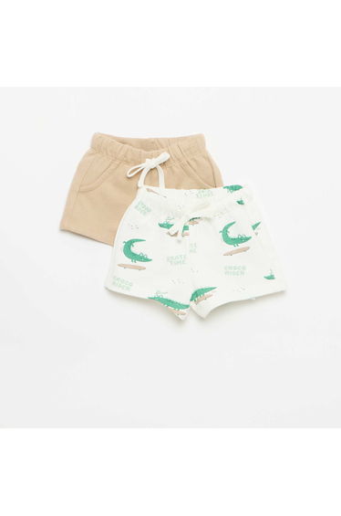 Pack of 2 shorts WHITE