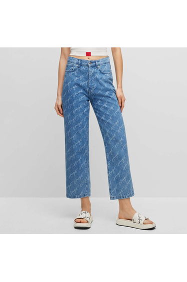 Women's Hugo 933 Regular-Fit Jeans in Blue