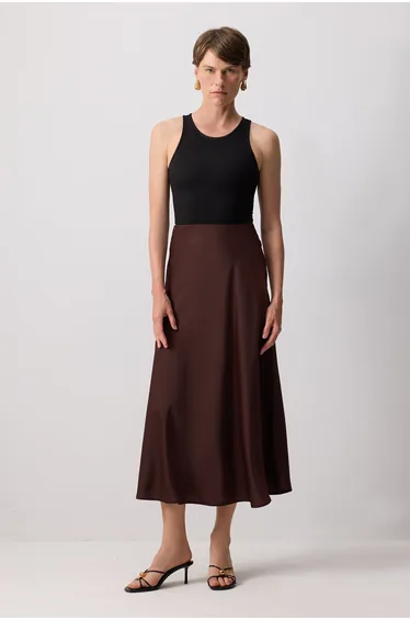 تنورة ساتان