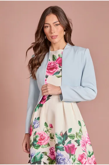 بليزر كوست فاشن أزرق قصير