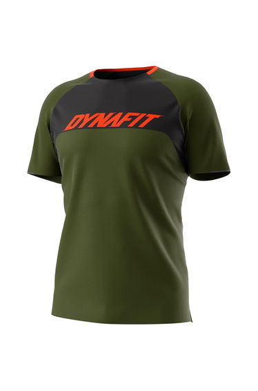 Dynafit Mens Ride Crew Neck Raglan T-Shirt - Moss