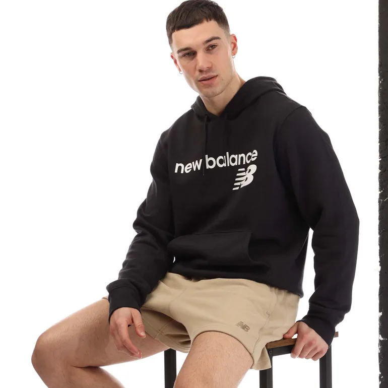 هودي رجالي فليس لون أسود  - 3