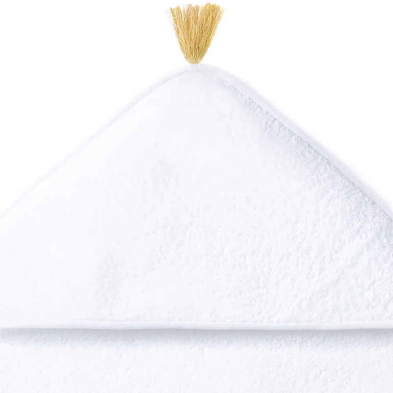 Organic Cotton Baby Bath Cape - 1