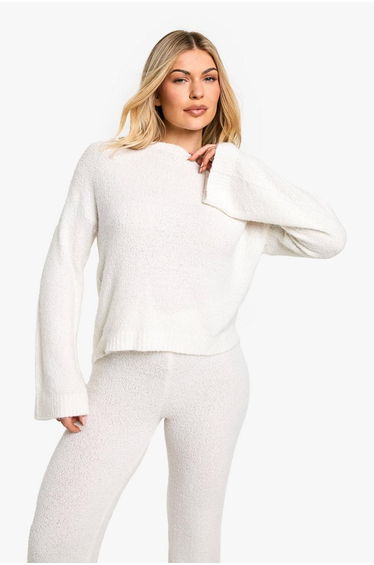 Open Back Boucle Jumper