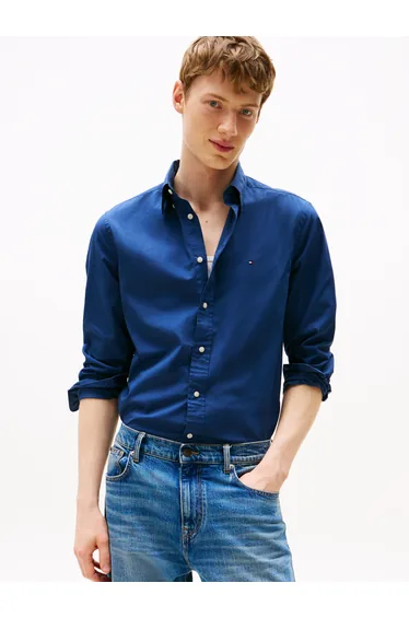 قميص تومي هيلفيغر بأكمام طويلة