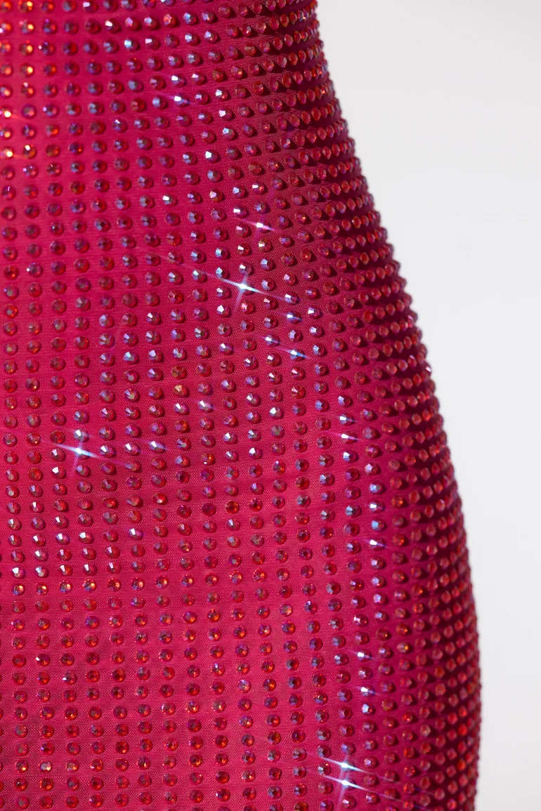 embellished extreme cowl neck halter mini dress in hot pink Oh Polly - RAQUEL - Hot Pink - Dresses - Sydney, Australia | Facebook Marketplace