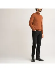 Ecowash Regular Fit Jeans, Mid Rise Length 32'' - 1