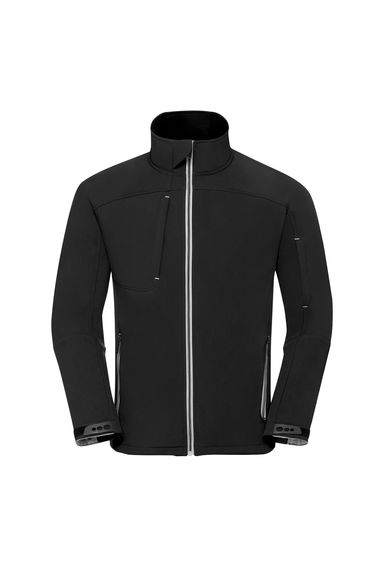 Russell Mens Bionic Soft Shell Jacket - Black