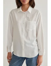 White Stone Detailed Shirt Shirt - 2