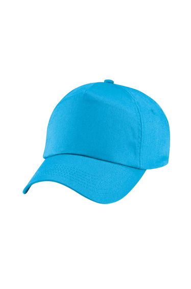 Beechfield Childrens/Kids Original 5 Panel Cap - Surf Blue