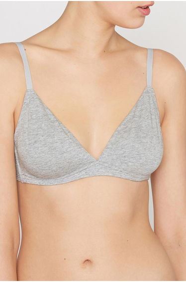 La Redoute Collections Grey Bra