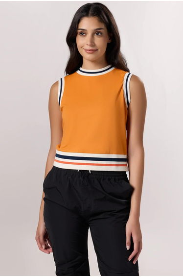 Comfort Sleeveless Top - SEASONAL ORANGE