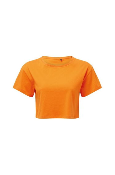 TriDri Womens/Ladies Crop Top - Orange