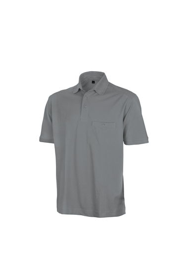 Result Mens Work-Guard Apex Short Sleeve Polo Shirt - WG Grey