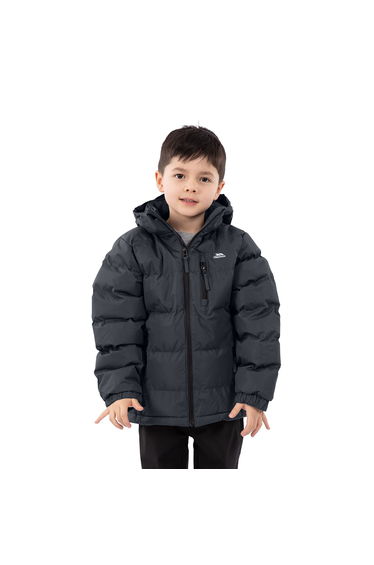Trespass Kids Boys Tuff Padded Winter Jacket - Black