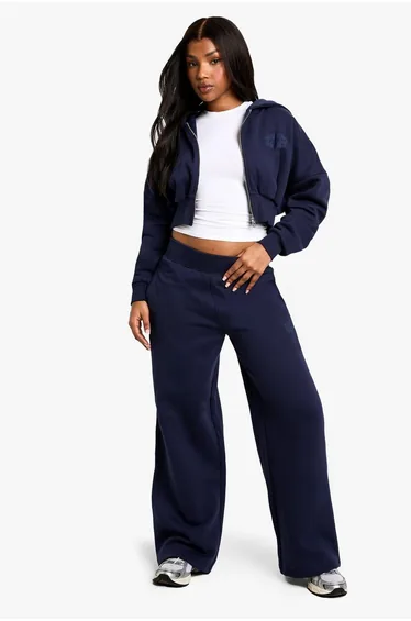 Dsgn Studio Sport Bubble Print Boxy Crop Zip Through Hoodie