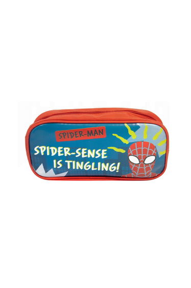 Spider-Man Sketch Pencil Case - Red/Blue