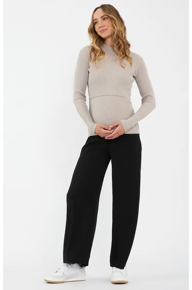 Lift Up Nursing Knit (Stone)