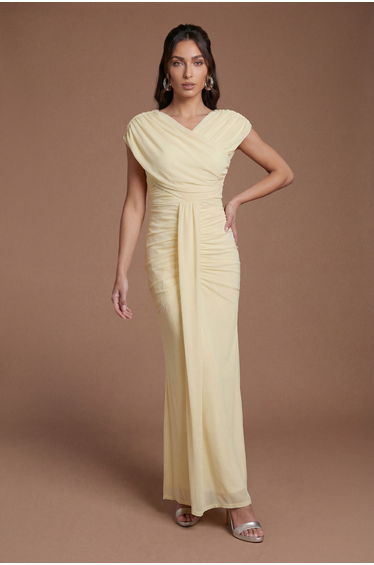 Wrap Front Contour Collective Bridesmaid Dress