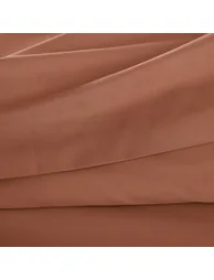 شرشف سرير قطن سادة بحواف مطاطية - 6