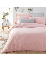 شرشف سرير قطن سادة