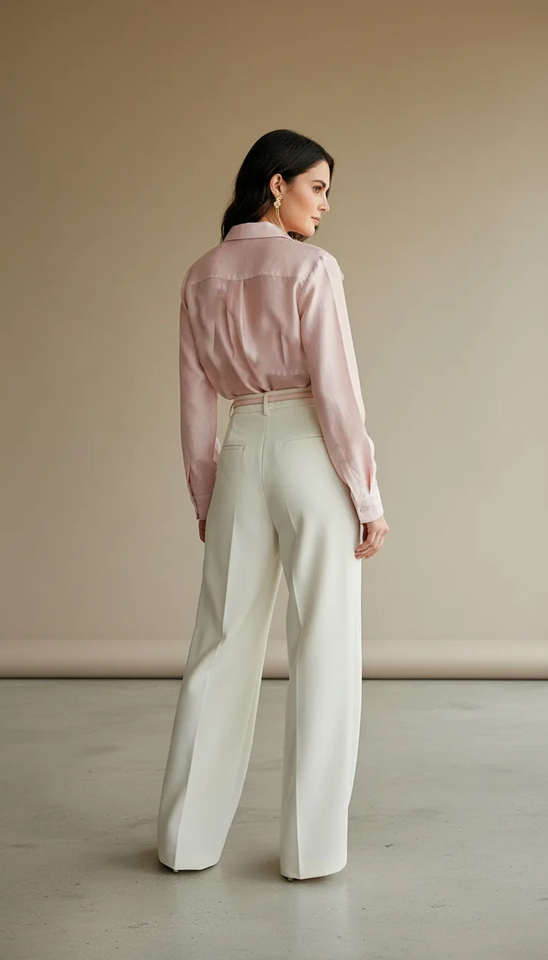 Floral-embellished long-sleeve off-the-shoulder blouse for women - 1