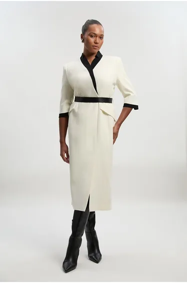 فستان كارين ميلين ميدي بقصة مستقيمة