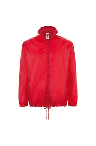 SOLS Shift Showerproof Windbreaker Jacket - Red