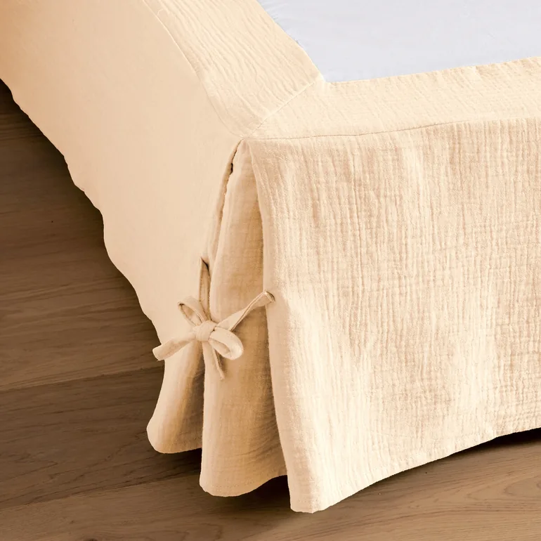 Kumla 100% Cotton Muslin Valance - 1
