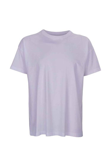 SOLS Mens Boxy Organic Oversized T-Shirt - Lilac
