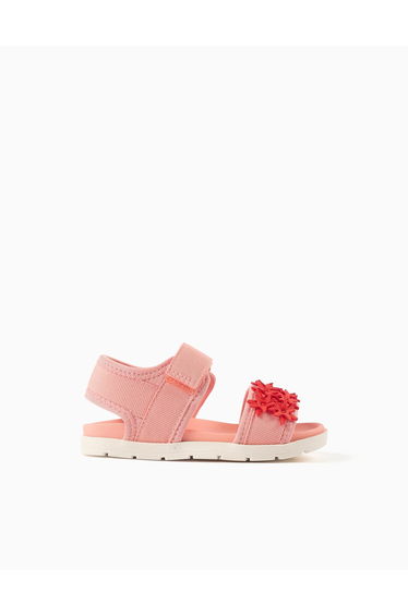 Sandal With Starfish, Light Coral