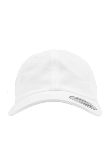 Flexfit Unisex Low Profile Cotton Twill Cap - White