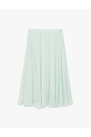 Midi Chiffon Skirt