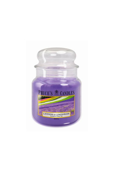 Prices Candles Small Jar Lavender & Lemongrass