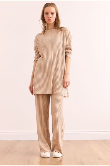 Two-Piece Set - Gray - Relaxed fit