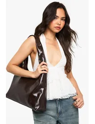 Lace Halterneck Tiered Hem Top - white - 2