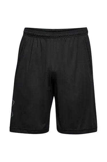 شورت رياضة رجالي بطبعة غرافيتي