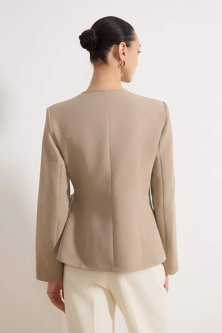 بليزر ترينديول بني - 3