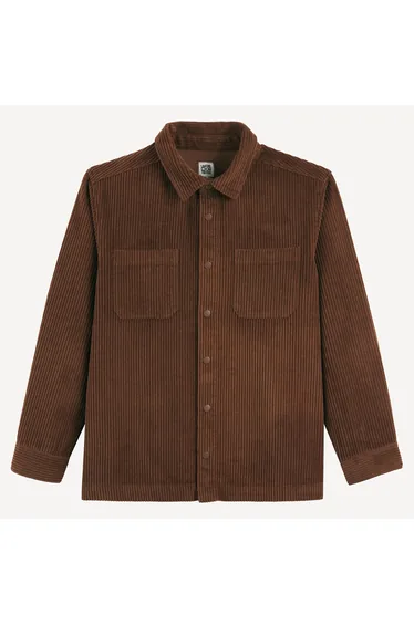 Long Sleeve Velour Overshirt